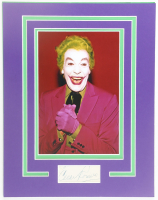 Cesar Romero Signed "Batman" Custom Matted Cut Display (AutographCOA) at PristineAuction.com