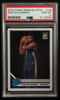 Zion Williamson 2019-20 Donruss Optic #158 RR RC (PSA 10) at PristineAuction.com