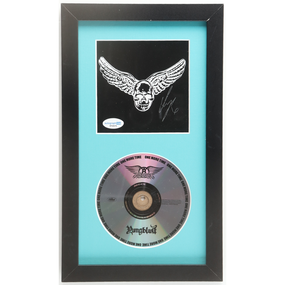 Yungblud Signed "One More Time" Custom Framed CD Insert Display (ACOA) at PristineAuction.com