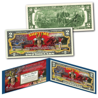 Shoehi Ohtani Angels "Doubleheader" Genuine Legal Tender Colorized U.S. $2.00 Two Dollar Bill Commemorative Edition Bank Note in Presentation Folder at PristineAuction.com