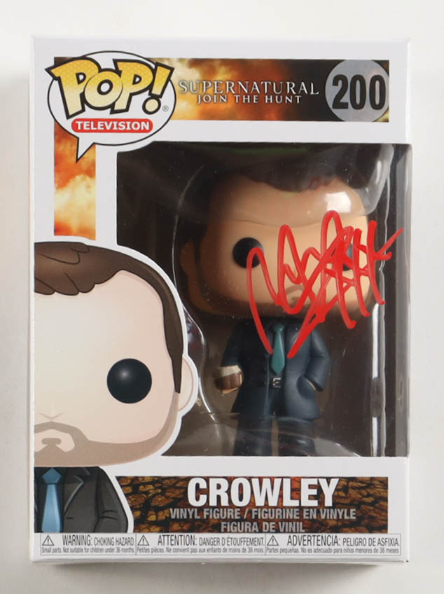 Mark Sheppard Signed "Supernatural: Join the Hunt" #200 Crowley Funko Pop! Vinyl Figure (PSA) at PristineAuction.com Mark Sheppard Signed "Supernatural: Join the Hunt" #200 Crowley Funko Pop! Vinyl Figure (PSA) at PristineAuction.com