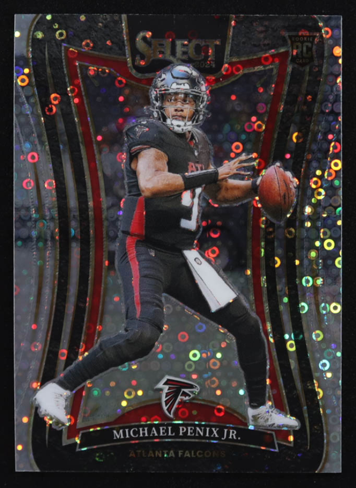 Michael Penix Jr. 2024 Select Prizm Disco #371 RC