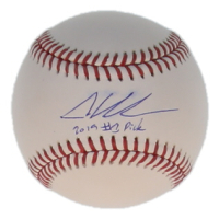 Adley Rutschman Signed OML Baseball Inscribed "2019 #1 Pick" (JSA) at PristineAuction.com