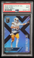Josh Allen 2018 Elite Draft Picks #103B (White Jsy) RC (PSA 9) at PristineAuction.com