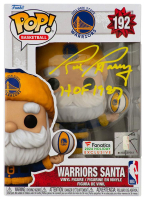 Rick Barry Signed Warriors #192 Warriors Santa Funko Pop! Vinyl Figure Inscribed "HOF 1987" (Schwartz) at PristineAuction.com