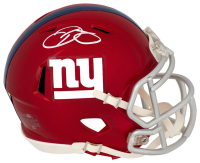 Odell Beckham Jr. Signed Giants Flash Alternate Speed Mini Helmet (Schwartz) at PristineAuction.com