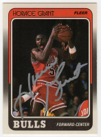 Horace Grant Signed 1988 Fleer #16 (Schwartz) at PristineAuction.com