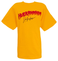 Hulk Hogan Signed Hulkamania T-Shirt with "Hulkster" Signature (Schwartz) at PristineAuction.com