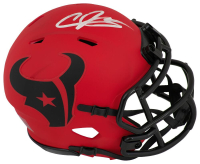 Andre Johnson Signed Texans Rave Alternate Speed Mini Helmet (Schwartz) at PristineAuction.com