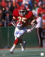 Christian Okoye Signed Chiefs 16x20 Photo (Schwartz) at PristineAuction.com