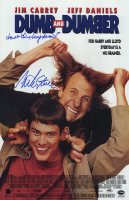 Mike Starr Signed "Dumb & Dumber" 11x17 Movie Poster Inscribed "How'd They Know?" (Schwartz) at PristineAuction.com
