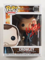 Mark Sheppard Signed "Supernatural: Join the Hunt" #200 Crowley Funko Pop! Vinyl Figure (PSA) at PristineAuction.com
