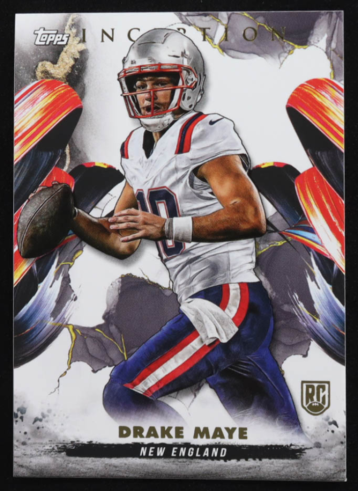 Drake Maye 2024 Topps Inception #158 RC