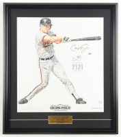 Cal Ripken Jr. Signed LE "2131" Custom Framed Art Print Display #9/1000 (PSA) at PristineAuction.com