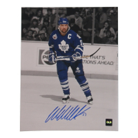 Wendel Clark Signed Maple Leafs 8x10 Photo (COJO) at PristineAuction.com