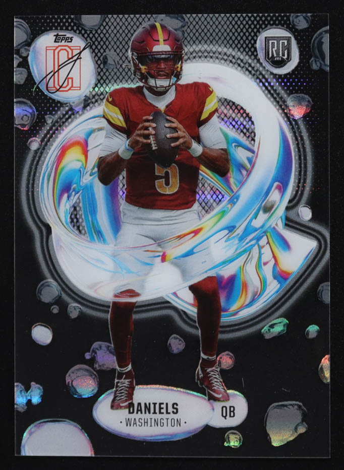 Jayden Daniels 2024 Topps Signature Class Fluidity #F-2 RC at PristineAuction.com Jayden Daniels 2024 Topps Signature Class Fluidity #F-2 RC at PristineAuction.com