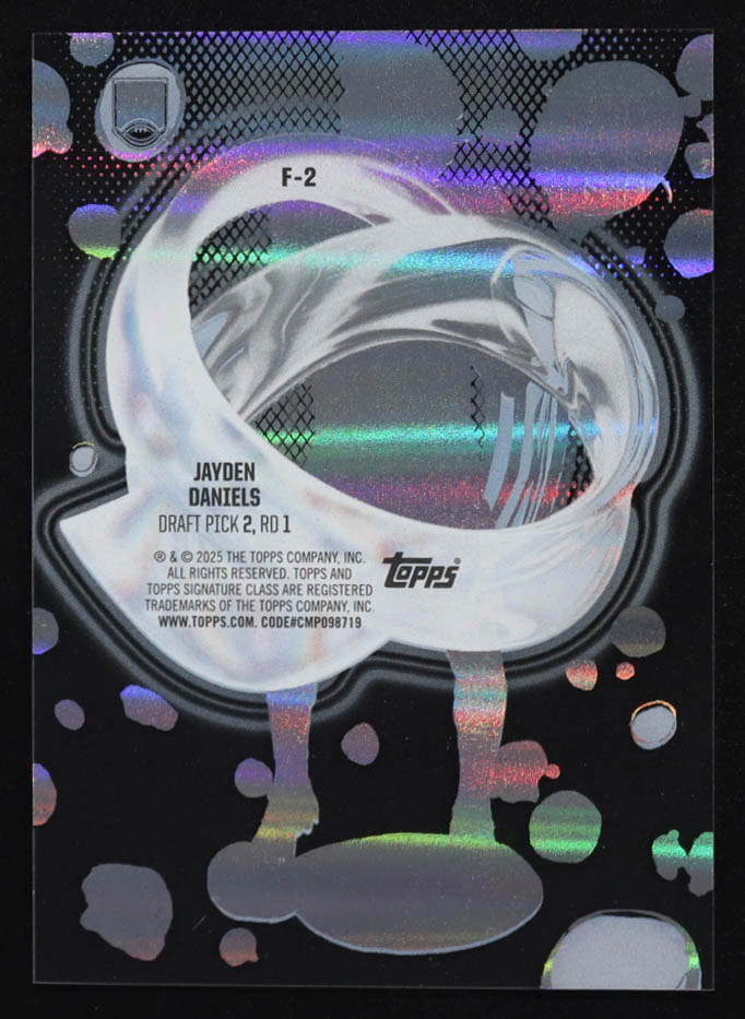 Jayden Daniels 2024 Topps Signature Class Fluidity #F-2 RC at PristineAuction.com Jayden Daniels 2024 Topps Signature Class Fluidity #F-2 RC at PristineAuction.com