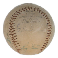 Roger Maris, Elston Howard & Moose Skowron Signed SPL Baseball (Beckett) at PristineAuction.com