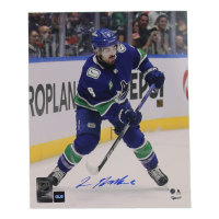 Conor Garland Signed Canucks 8x10 Photo (COJO) at PristineAuction.com