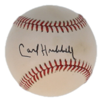 Carl Hubbell Signed ONL Baseball (JSA) at PristineAuction.com