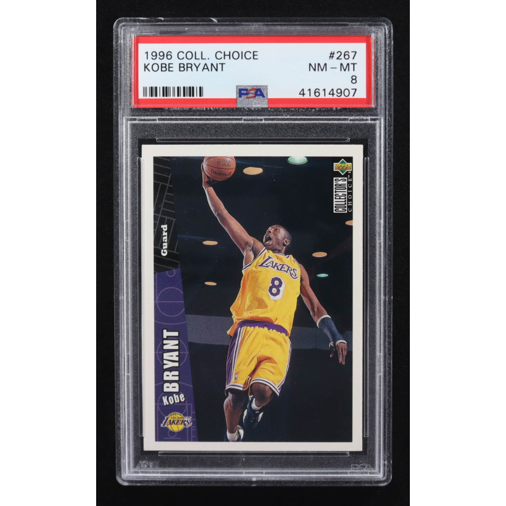 Kobe Bryant 1996 Upper Deck Collector's Choice #267 RC (PSA 8) at PristineAuction.com