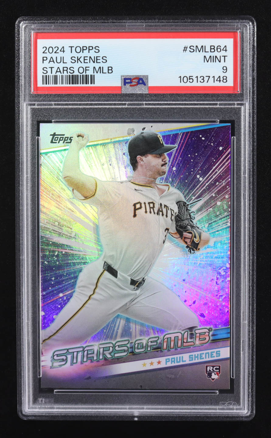 Paul Skenes 2024 Topps Stars Of MLB #SMLB-64 RC (PSA 10) at PristineAuction.com Paul Skenes 2024 Topps Stars Of MLB #SMLB-64 RC (PSA 10) at PristineAuction.com