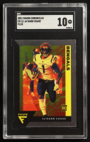 Ja'Marr Chase 2021 Panini Chronicles Flux Rookies #12 RC (SGC 10) at PristineAuction.com