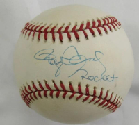 Roger Clemens Signed OML Baseball Inscribed "Rocket" (Tristar) at PristineAuction.com