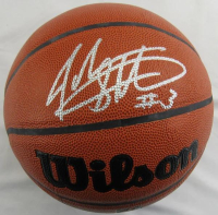 John Starks Signed NBA Basketball (JSA) at PristineAuction.com