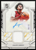 Jalen Green 2023-24 Topps Royalty Relic Signatures Blue #RAJG #08/25 at PristineAuction.com