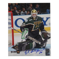 Ed Belfour Signed Stars 8x10 Photo (COJO) at PristineAuction.com