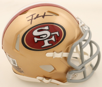 Frank Gore Signed 49ers Speed Mini Helmet (Beckett) at PristineAuction.com