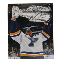 Jake Allen Signed Blues 8x10 Photo (COJO) at PristineAuction.com