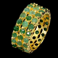 6.00 Carats Emerald Eternity Band | $2,700 Estimated Retail Value (UGL Cert) | Brand New at PristineAuction.com