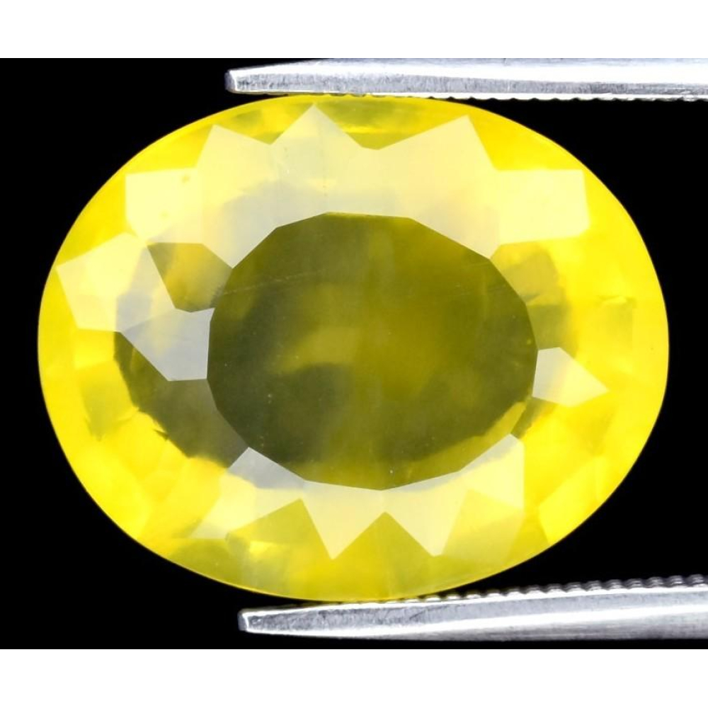 6.55 Carats Natural Yellow Opal Loose | Estimated Retail Value: $950 (UGL Cert) at PristineAuction.com