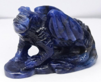 173.15 Carats Natural Sapphire Dragon Carving at PristineAuction.com
