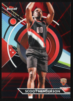 Scoot Henderson 2023-24 Finest Red Black Vapor Refractors #77 #5/10 RC at PristineAuction.com