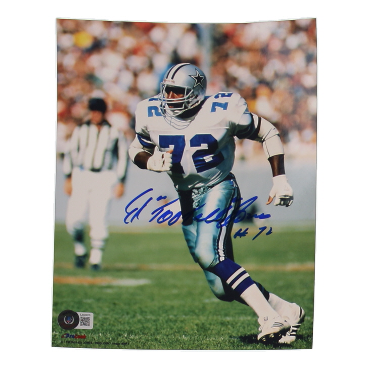 Ed "Too Tall" Jones Signed Cowboys 8x10 Photo (Beckett) at PristineAuction.com Ed "Too Tall" Jones Signed Cowboys 8x10 Photo (Beckett) at PristineAuction.com