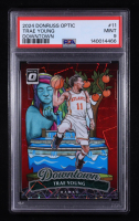 Trae Young 2024-25 Donruss Optic Downtown #11 (PSA 9) at PristineAuction.com