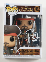 Johnny Depp Signed "Pirates Of The Caribbean" #1482 Jack Sparrow Funko Pop! Vinyl Figure (AutographCOA) at PristineAuction.com
