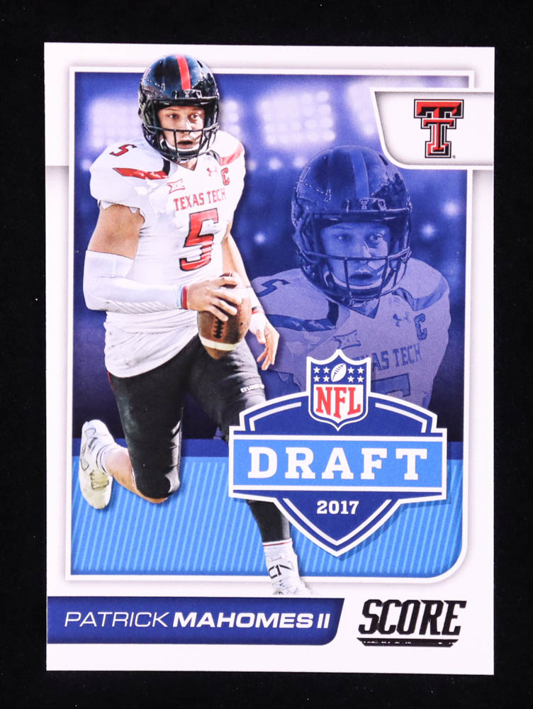 Patrick Mahomes II 2017 Score NFL Draft #2 RC at PristineAuction.com Patrick Mahomes II 2017 Score NFL Draft #2 RC at PristineAuction.com