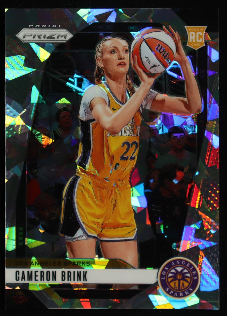 Cameron Brink 2024 Panini Prizm WNBA Prizms Ice #127 RC at PristineAuction.com Cameron Brink 2024 Panini Prizm WNBA Prizms Ice #127 RC at PristineAuction.com