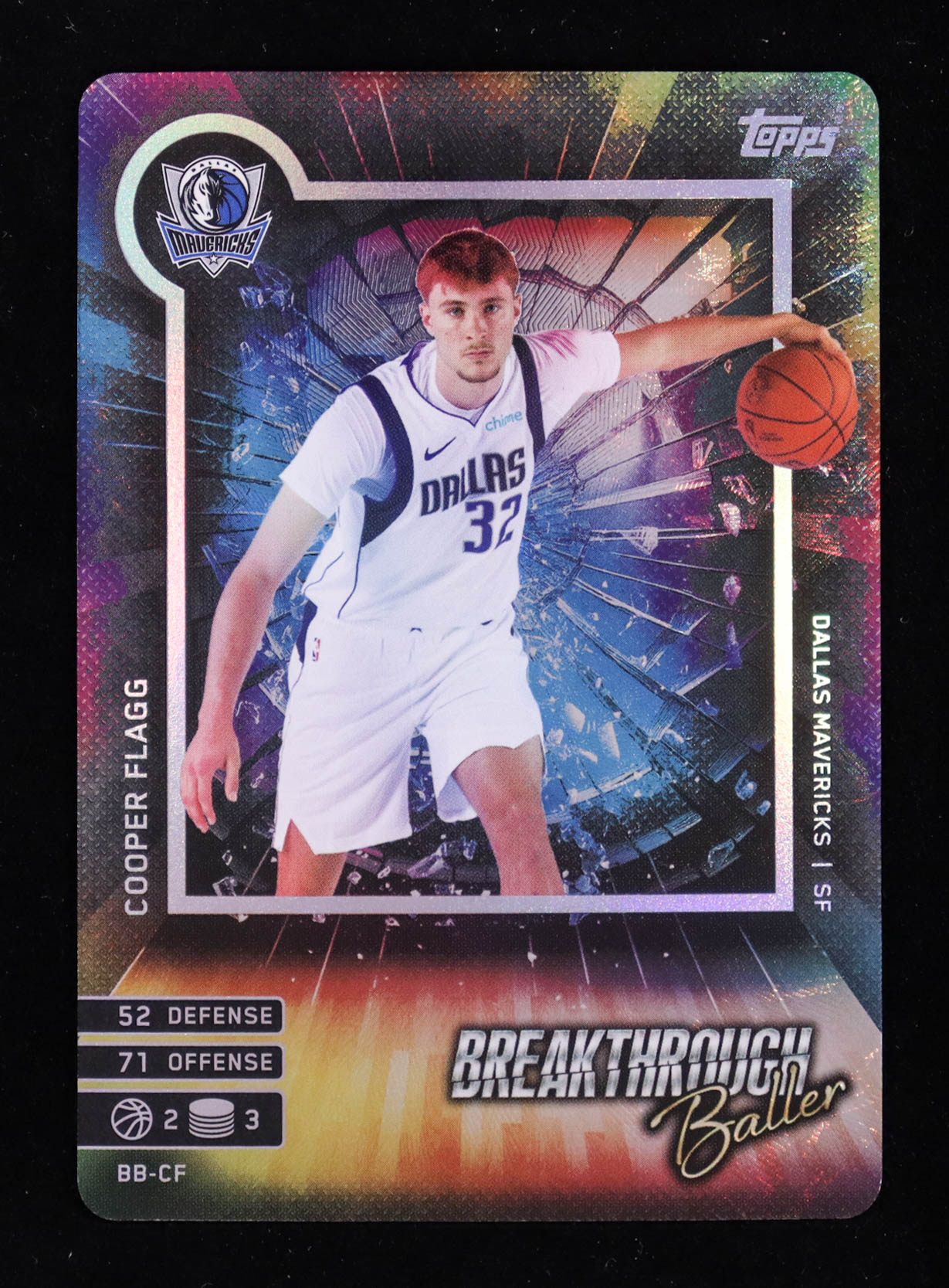 Cooper Flagg 2025-26 Topps Match Attax Breakthrough Ballers #BBCF RC at PristineAuction.com Cooper Flagg 2025-26 Topps Match Attax Breakthrough Ballers #BBCF RC at PristineAuction.com
