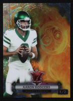 Aaron Rodgers 2024 Wild Card 7 Card Studs Gold #AR #1/2 at PristineAuction.com