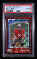 Bucky Irving 2024 Donruss Optic Red Mojo #216 RR RC (PSA 8) at PristineAuction.com