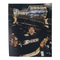 Teemu Selanne Signed Ducks 8x10 Photo (COJO) at PristineAuction.com