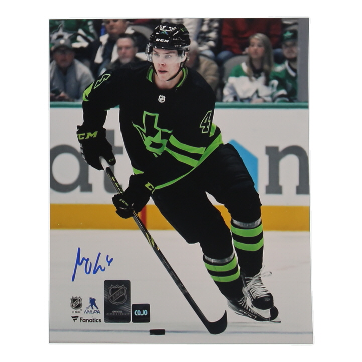 Miro Heiskanen Signed Stars 8x10 Photo (COJO) at PristineAuction.com Miro Heiskanen Signed Stars 8x10 Photo (COJO) at PristineAuction.com