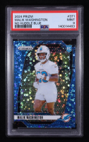 Malik Washington 2024 Panini Prizm Prizms No Huddle Blue #371 #63/99 RR RC (PSA 9) at PristineAuction.com