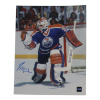 Grant Fuhr Signed Oilers 8x10 Photo (COJO) at PristineAuction.com