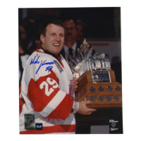 Mike Vernon Signed Red Wings 8x10 Photo (COJO) at PristineAuction.com